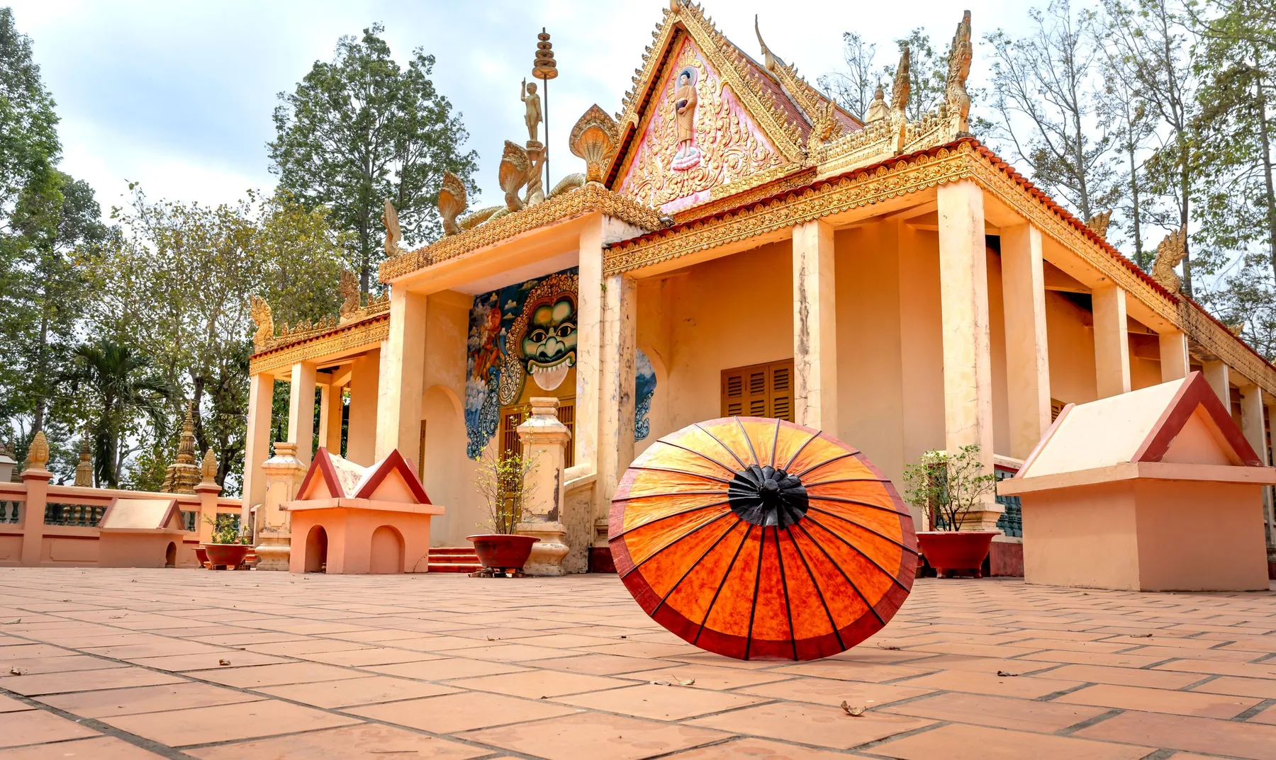 Một góc kiến trúc tại Rạch Giá